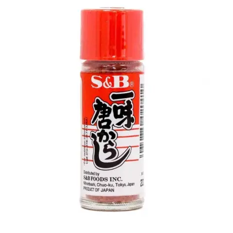 S&B SHICHIMI TOGARASHI 15G S&B 七味糖 15克