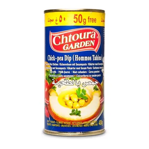 Chtoura Garden Hummus met Tahina 430 g Turks