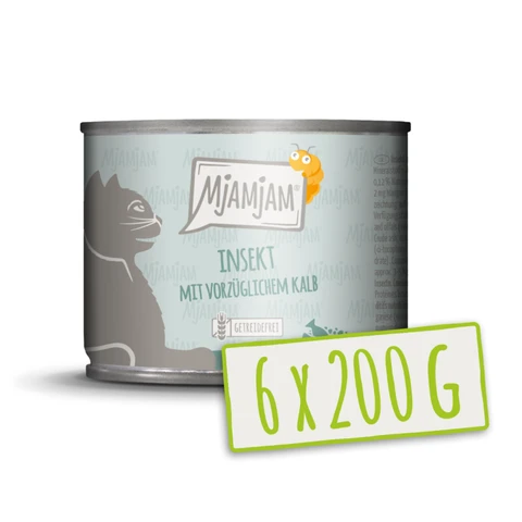 MjAMjAM - Insect with exquisite veal 200g*6
