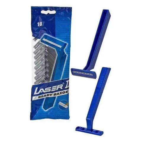 Laser II Einweg-Rasierklingen Men 10 Stück