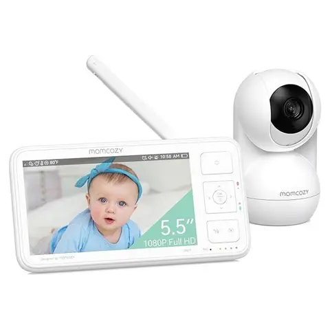 Momcozy BM03 Moniteur vidéo 5.5'' Full HD avec vision nocturne et micro