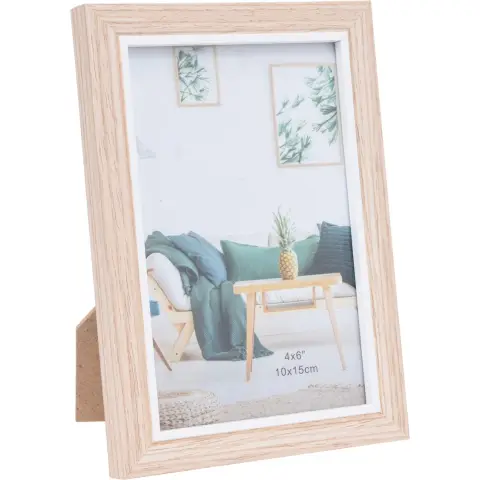 H&S Collection Houten fotolijst Decoratieve fotolijst 10*15 cm