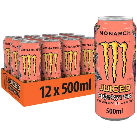 MONSTER Energy Juice Monarch 500mlx12 [Inkl. 1,80 € Pfand]