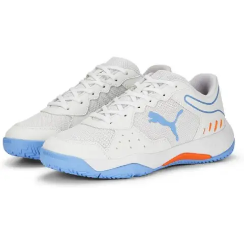 Puma Trainers Unisex Sneakers Vintage Sneakers - Club C - Wit en Blauw- EU 34,5