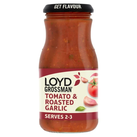 Loyd Grossman Tomato & Garlic Pasta Sauce 350g