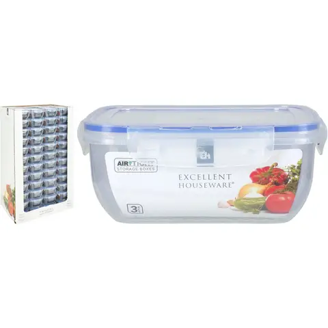 Storage Box 3pcs With Lid