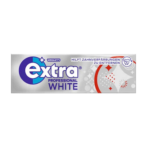Wrigley's Extra Professional White Kaugummi Ohne Zucker 10 Stück