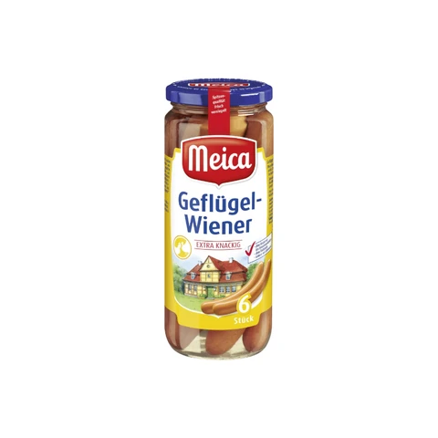 Meica Poultry Sausages in Casing 6×41 G
