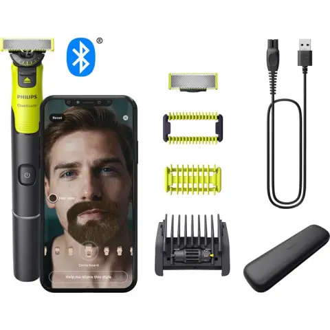 Philips OneBlade 360 Trimmer, shaver and styler in 1 ​​Connected Face + Body QP4631/65 OneBlade 360