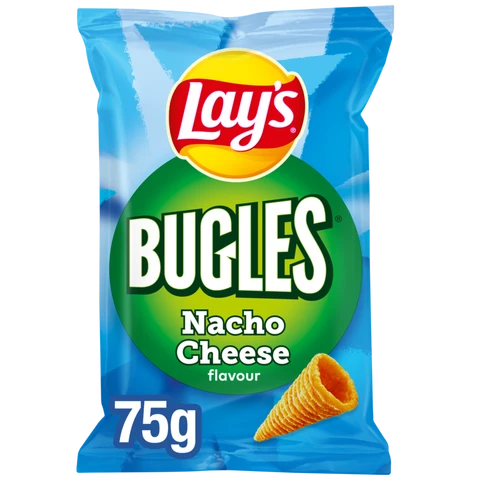 Lay's Bugles Nacho Cheese Chips 75 gr