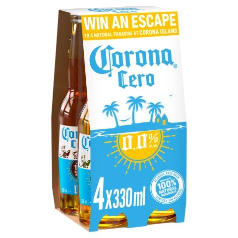 Corona Cero Alcohol Free Beer 4 X 330Ml