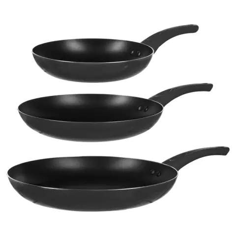Lot de 3 poêles antiadhésives