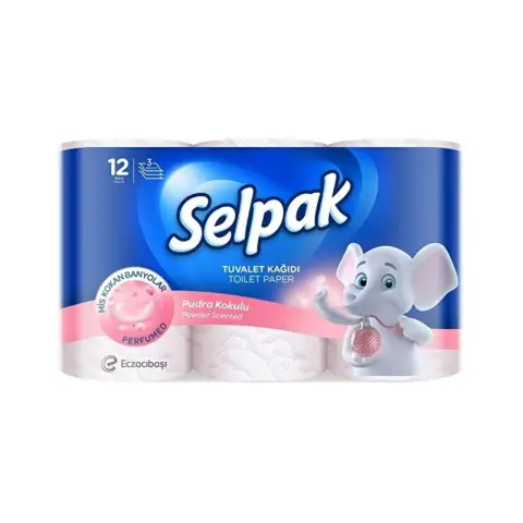 Selpak toilet Papier 12 Rol（Perfumed） Perfumed 12 Roll