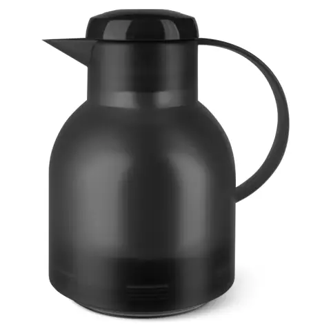 Emsa Isolierkanne Samba Quick Press 1l schwarz