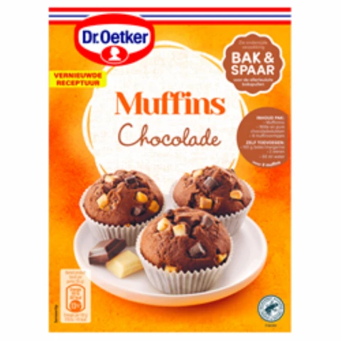 Dr. Oetker Muffins Schokolade 345g