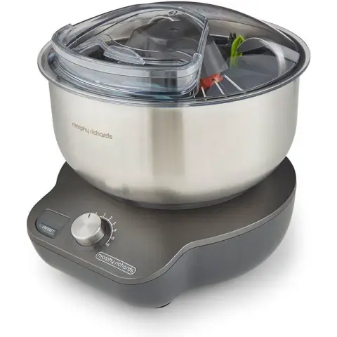 Morphy Richards Mixstar Stand Mixer 4L Brushed - Professional mixing in style