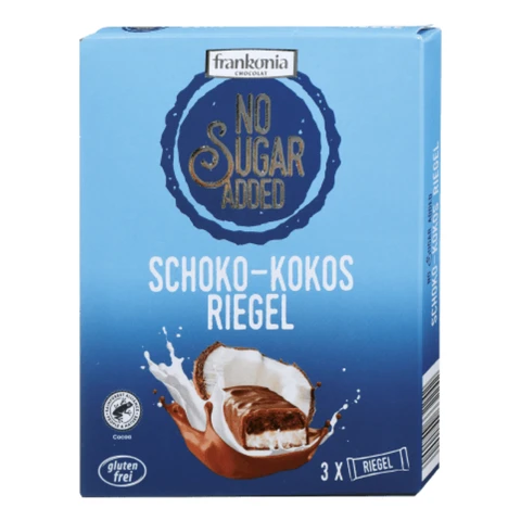 Frankonia ungesüßte Kokosriegel 100 g
