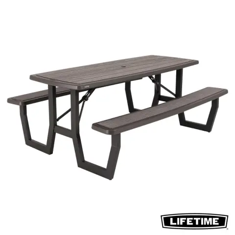 Lifetime 6-Foot (1.83m) Folding Picnic Table