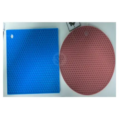 SILICONE COASTER, 2 ASSORTED SHAPES randomly shipped