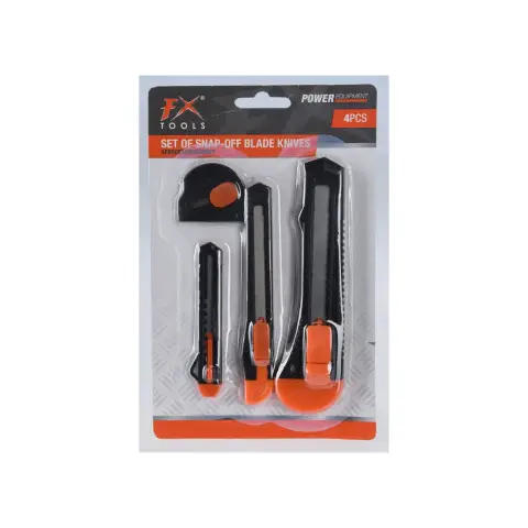 FX Tools Cutting knives set of 4