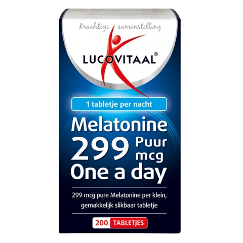 Lucovitaal Melatonine 299 mcg 200 Tabletten