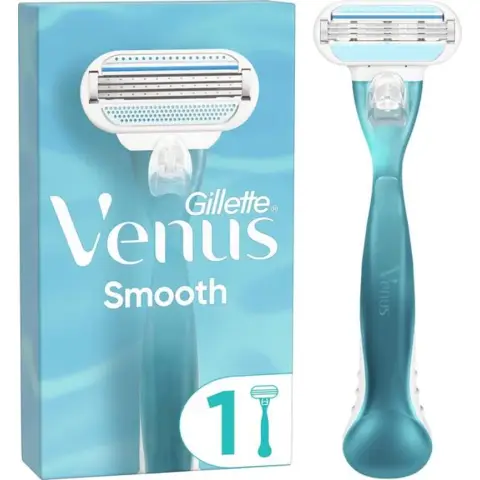 Gillette Damenrasiererhalter Venus Smooth + 1 Klinge