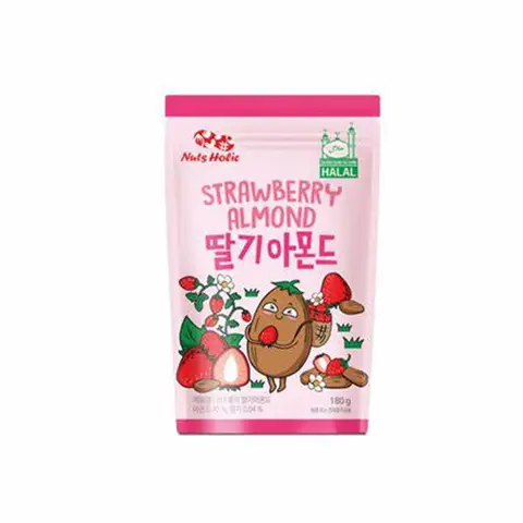 Nutsholic Amandes saveur fraise - 180 g
