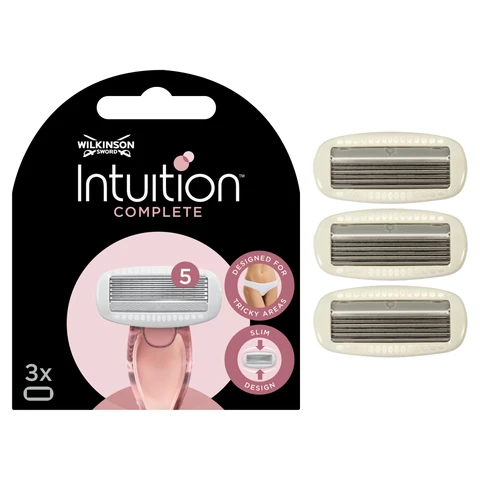 Wilkinson Sword Intuition Complete Women's Razor Blade Refills x 3