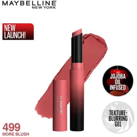 Maybelline Color Show Ultimatte Lippenstift 499 More Blush