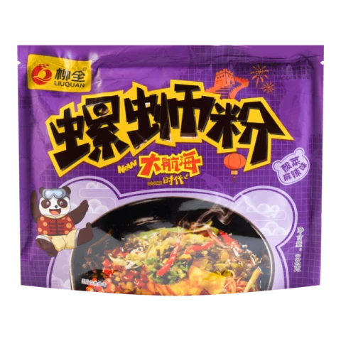 LQ River Snails Rice Noodle - Pickled Veg 335g 柳全大航海螺蛳粉-酸菜麻辣335g