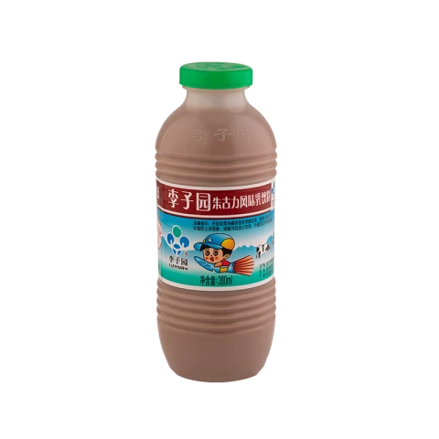 Li Zi Yuan – Chocolate Flavour Milk Drink 450ml 李子园朱古力风味乳饮料 450ml/瓶