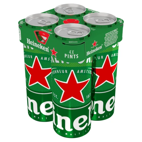 Heineken (Abv 5%) 4x568ml