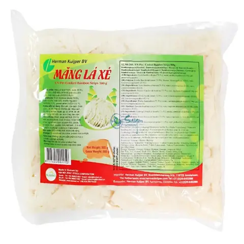 Nature's Best Harvest NBH Vorgekochte Bambusstreifen/mang la xe 500g
