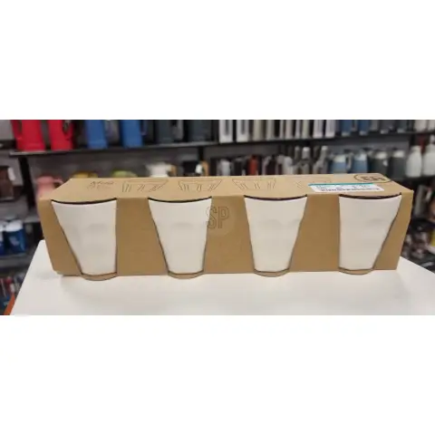 Becher Porzellan 90ml Set 4 Stück