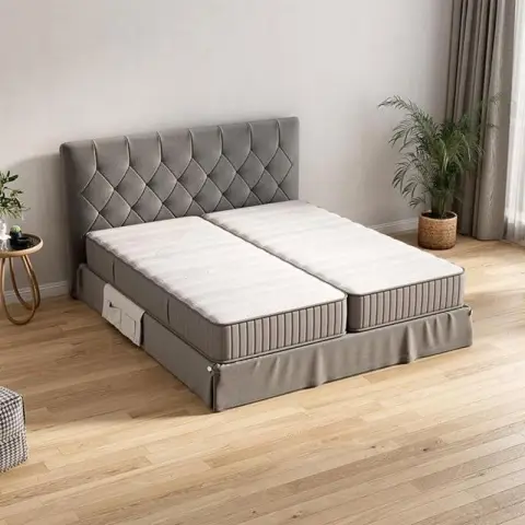 J.Zao Mattress – Hotel & Home Use, Ergonomic Pocket Spring Mattress,Hardness grade medium soft 90*200 cm (Reinforced Edges) 90*200 cm