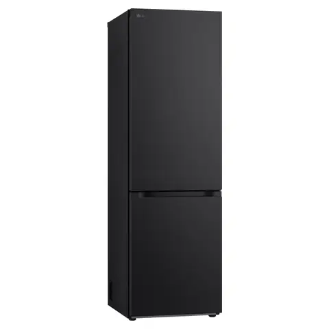 LG Refrigerator GBV3100CEP, 186 × 60 cm, 344 L, Matt Black, Energy Efficiency Class C