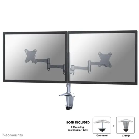 Neomounts FPMA-D1330DSILVER Monitorarm 10-27"