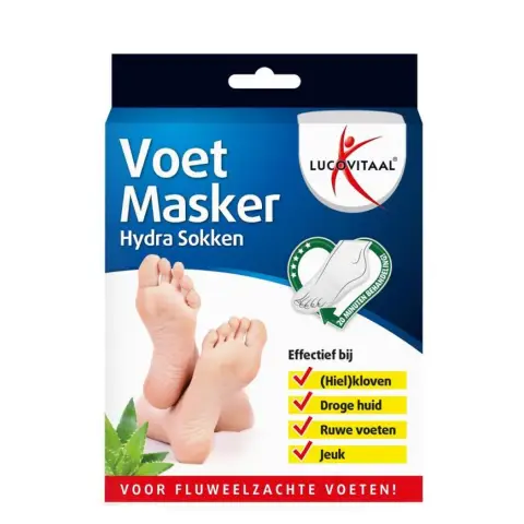 Lucovitaal Foot Mask Hydra Socks 1 pair