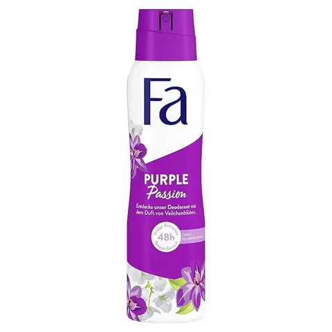 Fa Deodorant Spray Purple Passion Sensual Scent 48h