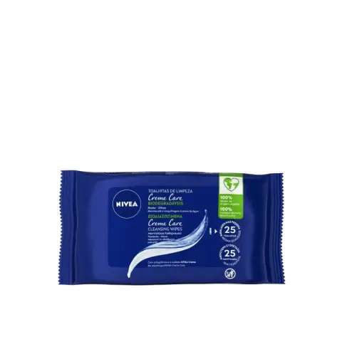 Nivea Face - Creme Care Cleansing Wipes 25 wipes