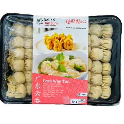 Delico Dim Sum Schweinefleisch Wan Tan (Große Schachtel) 624g