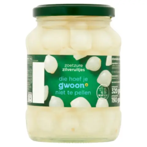 G'woon Perlzwiebeln süß-sauer 320g