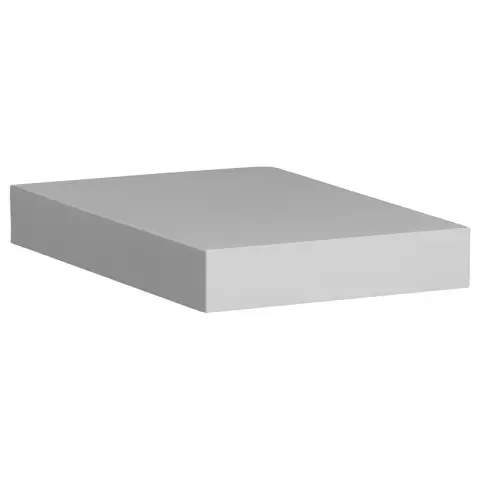 Wandplank 23,5cm Wit