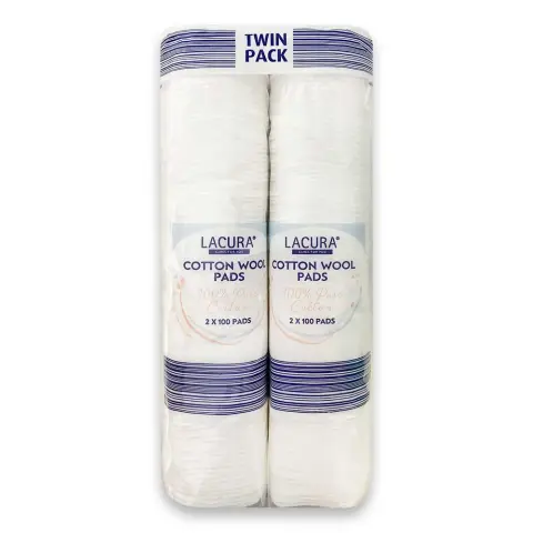 Nutmeg 200 Cotton Wool Pads