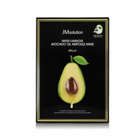 JMsolution Avocado Mask (Microfiber Paper) Luminous Avocado Oil Ampoule