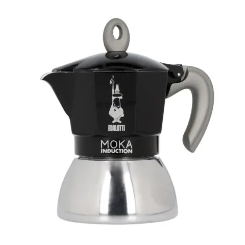 Bialetti Induktionstopf Nera Mocha - Für alle Wärmequellen - Zur Zubereitung