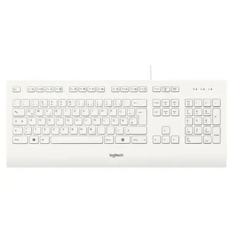 Logitech Tastatur K280e Weiß