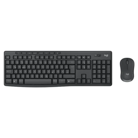 Logitech Combo Slim Wireless MK370 Tastatur Graphit