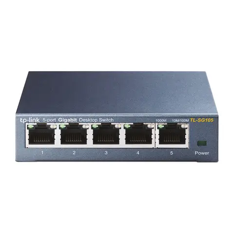 TP-Link TL-SG105 5 poorts metalen gigabit-switch