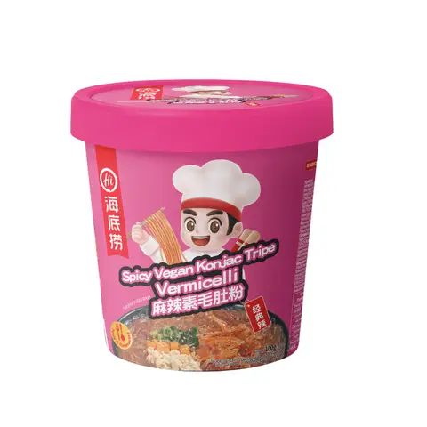 HAIDILAO Vermicelles instantanées konjac épicées aux tripes - 100 g